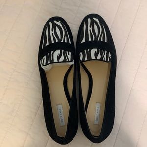 Cole Haan, black suede zebra loafer ☘️HP
